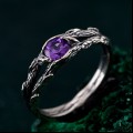 Silver Branch Ring - Nature's Touch Wrap Ring