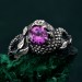 Scale of the Dragon Ring: Mythical Silver Design