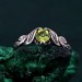 Gothic Elegance Engagement Ring - Nature's Embrace and Woodland Promise Ring