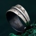 Mystical Boho Ring - Free Spirit Silver Adjustable Dreamscape Ring