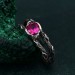 Silverwood Wrap Ring - Silver Branch Band