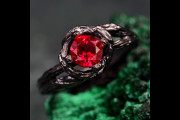 Nature-Inspired Womens Branch Bridal Ring, Unique Branch Engagement Ring: Exquisite Flower Design for a Special Women's Gift