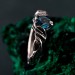 Woodland Promise Ring – Enchanted Forest Engagement Ring, Nature-Inspired Twig Band, Rustic Silver Jewelry for Women