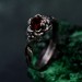 Lotus Elegance Silver Band – Unique Artisan Crafted Floral Ring for Him & Her