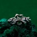 Unisex Gothic Wedding Ring – Witchy Statement Ring, Silver Geometric Design, Unique Gothic Jewelry for All Genders