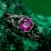 Handcrafted 925 Silver Ruby Ring – Elegant Minimalist Jewelry for Women