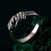 Majestic Silver Lion Claw Ring – Unique Animal-Inspired Jewelry