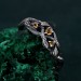 Elegant Braid Tree Branch Ring for Men – Pagan Twist Branch Engagement Ring
