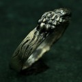 Sterling Silver Lion's Paw Ring – Lion's Power Viking Ring, Majestic Lions' Embrace Ring, Regal Mane Lion Lovers Gift Ring, Gift for Her