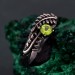 Peridot Fern Branchlet Ring