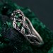 Branch of Love Silver Ring – Nature's Embrace Engagement Band, Woodland Whispers Silver Ring, Eternal Tree Branch Silver Band, Gift for Her