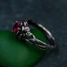 Nature-Inspired Handcrafted Lotus Silver Ring