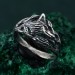 Enchanted Forest Fox Ring - Handcrafted Sterling Silver Statement Ring