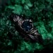 Gothic Noir Sterling Silver Ring - Mystical Darkness Design