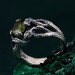 Nature's Finest Silver Leaf Elegance Ring