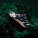 Witchy Fantasy Jewelry for Women – Chevron Wedding Band with Forest Theme, Nature-Inspired Engagement Ring