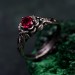 Handcrafted Silver Lotus Ring – Elegant Nature-Inspired Emblem for Her and Him