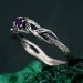 Nature's Embrace Engagement Band with Eternal Tree Branch Design