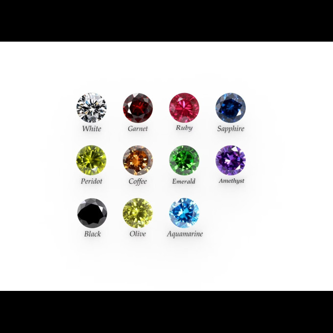 Garnet Blossom Twig Ring with Whimsical Vine Design