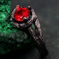 Stunning Twig Engagement Ring – Unique Branch Engagement Ring: Exquisite Flower Design for a Special Women's Gift