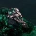 Enchanting Ring Dragon Scale - Serpentine Elegance in Silver Armor