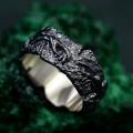 Handcrafted Adam's Touch Ring – Michelangelo-Inspired Artisan Jewelry