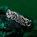 Silver Branch Ring: Nature-Inspired Harmony Band for Her & Him