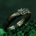 Sterling Silver Lion's Paw Ring – Lion's Power Viking Ring, Majestic Lions' Embrace Ring, Regal Mane Lion Lovers Gift Ring, Gift for Her
