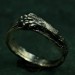 Sterling Silver Lion's Paw Ring – Lion's Power Viking Ring, Majestic Lions' Embrace Ring, Regal Mane Lion Lovers Gift Ring, Gift for Her