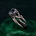 Handcrafted 925 Silver Topaz Ring – Minimalist Gemstone Jewelry for Women