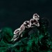 Chevron Wedding Band - Nature-Inspired Wooden Wedding Ring