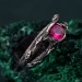 Branch ring in silver, Silver Branch Band, Nature's Touch Ring, Silverwood Wrap Ring, Twiggy Silver Ring, Woodland Branch Band