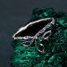 Rustic Emerald Vine Ring: Druid Celtic Tree Design