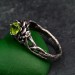 Exquisite Handcrafted Silver Ring: Lotus Design