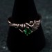 Unique Nature Ring Dainty Branch and Leaf with Forest Theme, Unusual Silver Engagement Leaf Ring, Woman Elvish Nature Bridal Ring