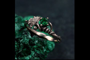 Woman Elvish Nature Bridal Ring, Unusual Silver Engagement Leaf Ring, Unique Nature Ring Dainty Branch and Leaf with Forest Theme