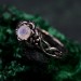 Oxidized Sterling Silver Serenity Ring