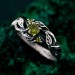 Nature's Finest Silver Leaf Elegance Ring