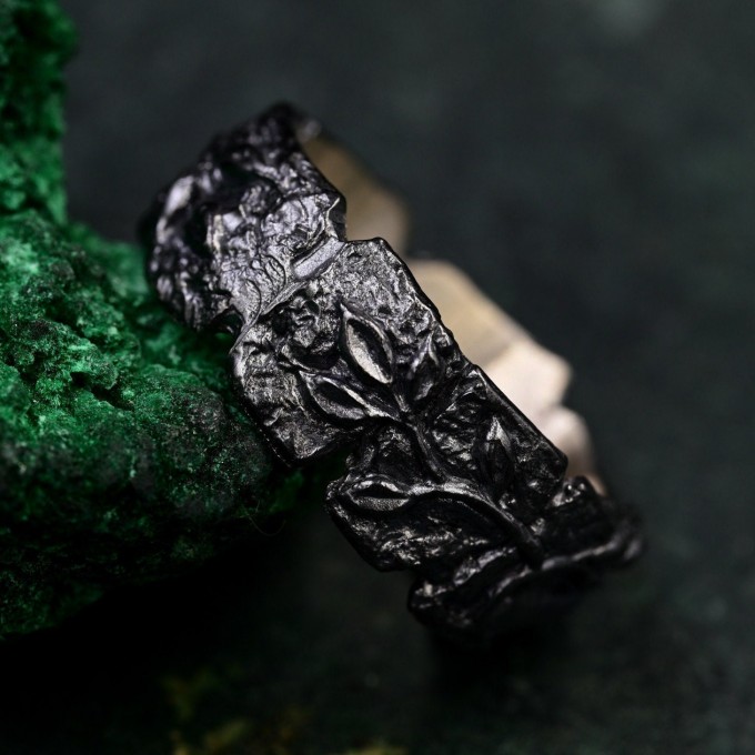 Handcrafted Adam's Touch Ring – Michelangelo-Inspired Artisan Jewelry