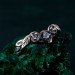 Elegant Handcrafted Gemstone Ring with Purple Stone – Perfect Luxury Gift