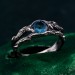 Silver Branch Band: Nature's Touch and Woodland-Inspired Silver Wrap Ring