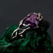 Handmade Topaz Twig Ring – Botanical Nature-Inspired Jewelry