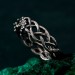 Bloom of Shadows: Gothic Rose Vine Ring