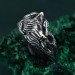 Enchanted Forest Fox Ring - Handcrafted Sterling Silver Statement Ring