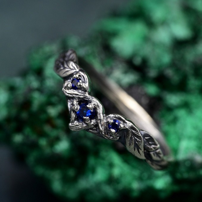 Wedding Ring Forest Branch – Wooden Harmony Wedding Band, Branch of Love, Nature-Inspired Forest Wedding Ring