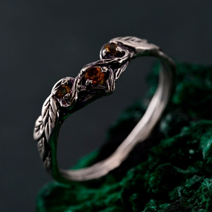 Wedding Ring Wooden Harmony – Wooden Wedding Branch, Wedding Ring Forest Branch, Branch of Love, Forest Wedding Band