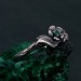 Elegant Silver Butterfly Ring – Violet Butterfly Design, Nature-Inspired Jewelry