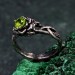 Exquisite Handcrafted Silver Ring: Lotus Design