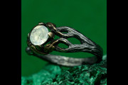 Handcrafted Silver Ring, Elven Forest Design, Enchanted Twig Band, Fairy Tale Engagement, Unique Fantasy Wedding
