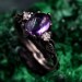 Romantic Silver Fairycore Flower Band: Mystical Forest Vintage Design